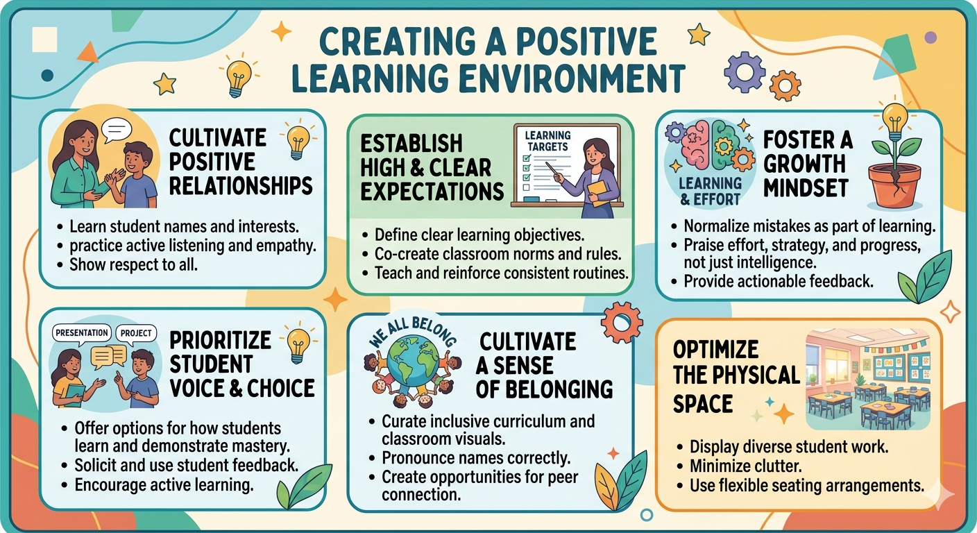 Creating a Positive Learning Environment